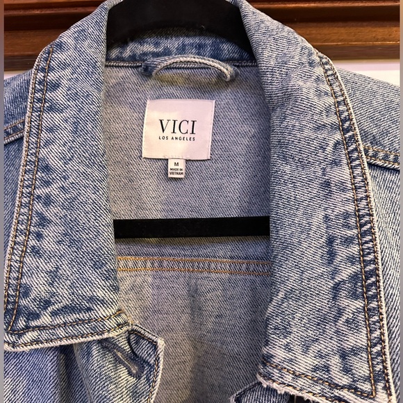 Influencer Oversized Denim Jacket - Picture 9 of 9